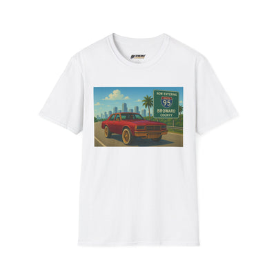 Broward County Classic Car Graphic Unisex T-Shirt | Retro Summer Outfit, Gift for Car Lovers, California Road Trip Tee, Iconic 70s Style Shirt, [...]