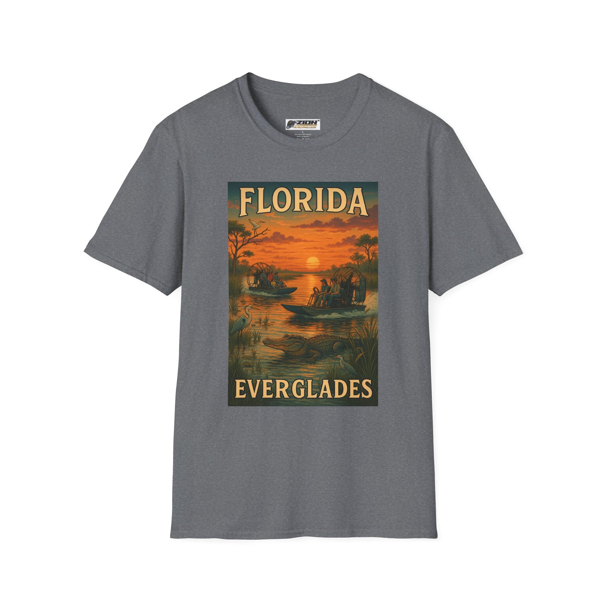Vintage Florida Everglades T-Shirt, Unisex Graphic Tee, Vacation Souvenir, Travel Gift, Nature Lover Apparel