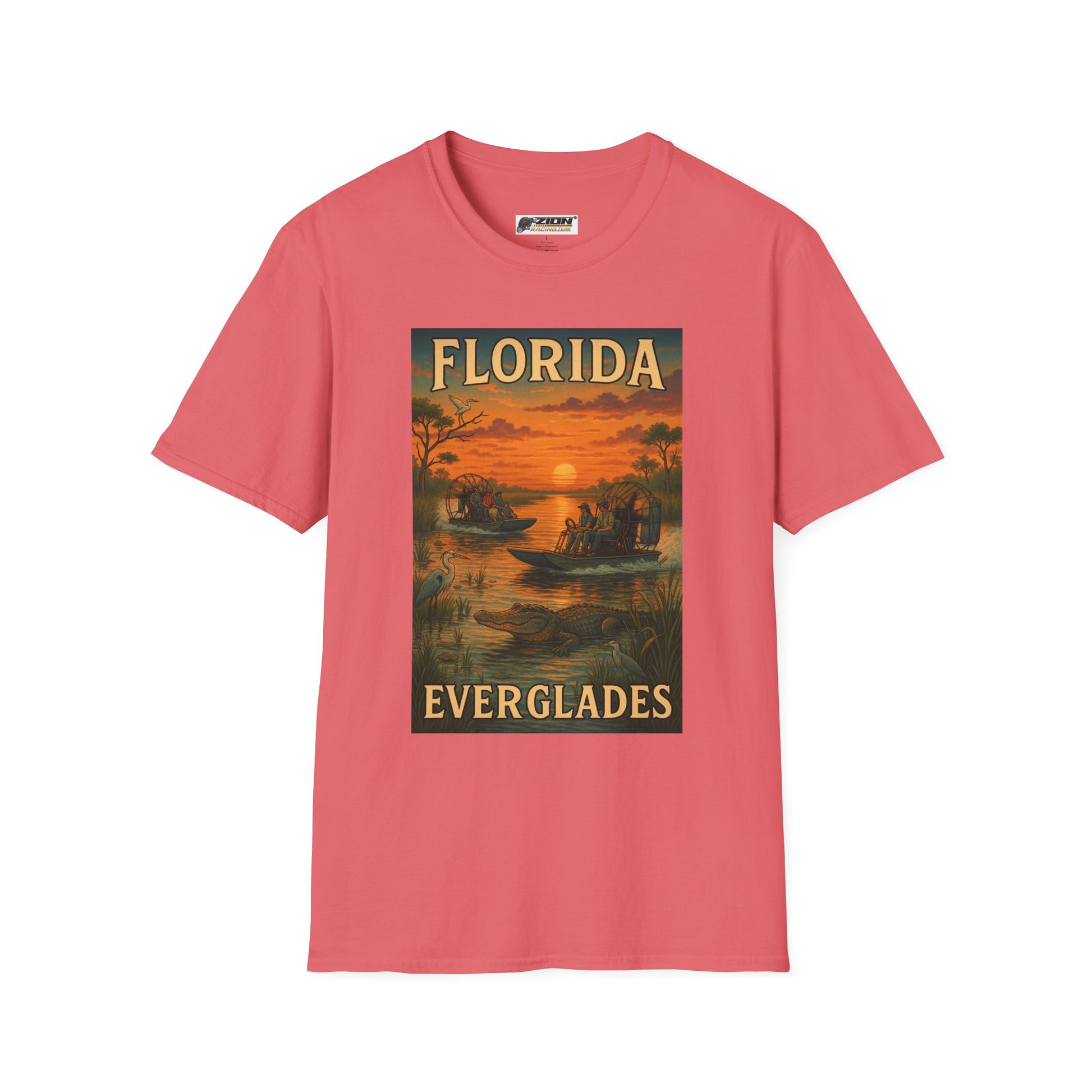 Vintage Florida Everglades T-Shirt, Unisex Graphic Tee, Vacation Souvenir, Travel Gift, Nature Lover Apparel