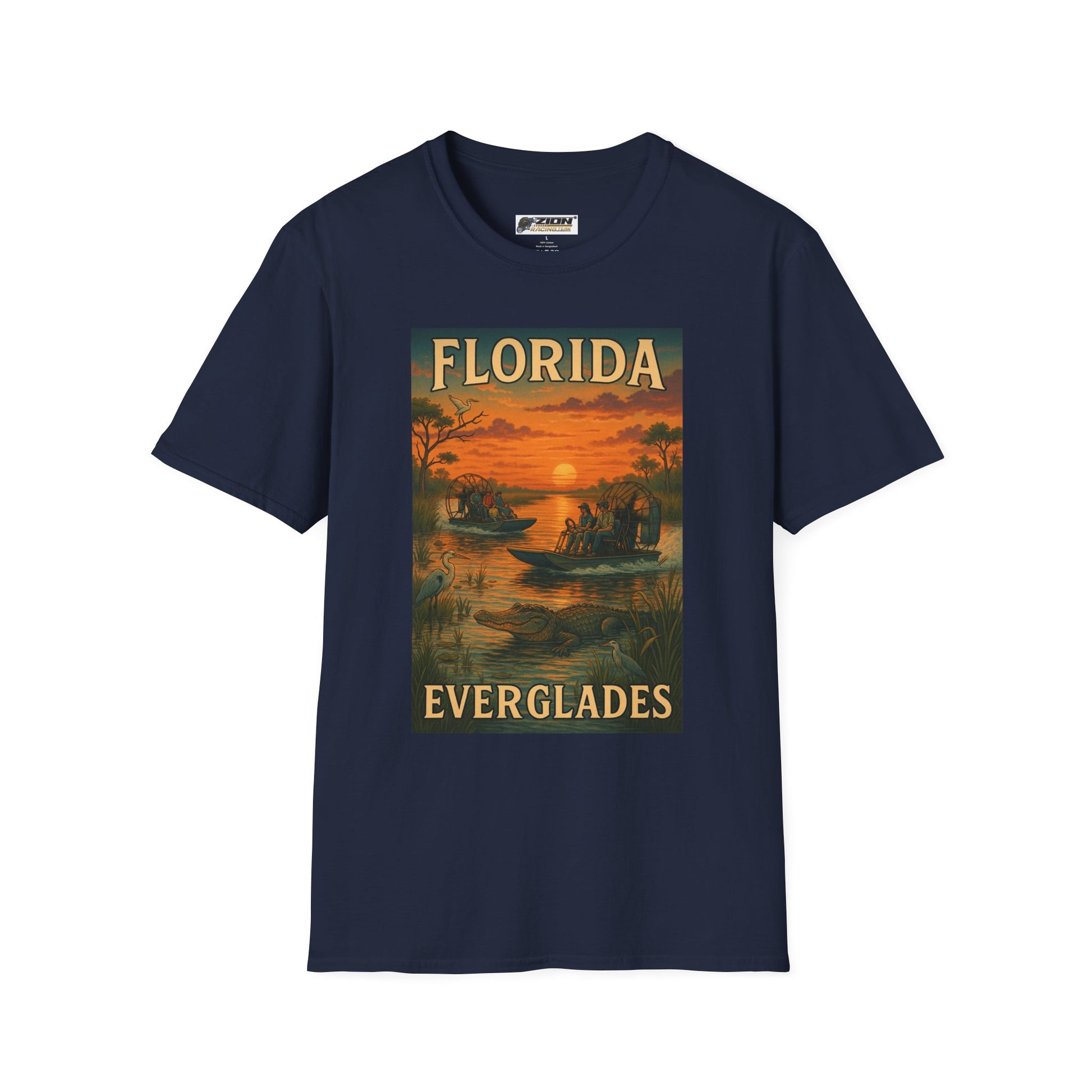 Vintage Florida Everglades T-Shirt, Unisex Graphic Tee, Vacation Souvenir, Travel Gift, Nature Lover Apparel