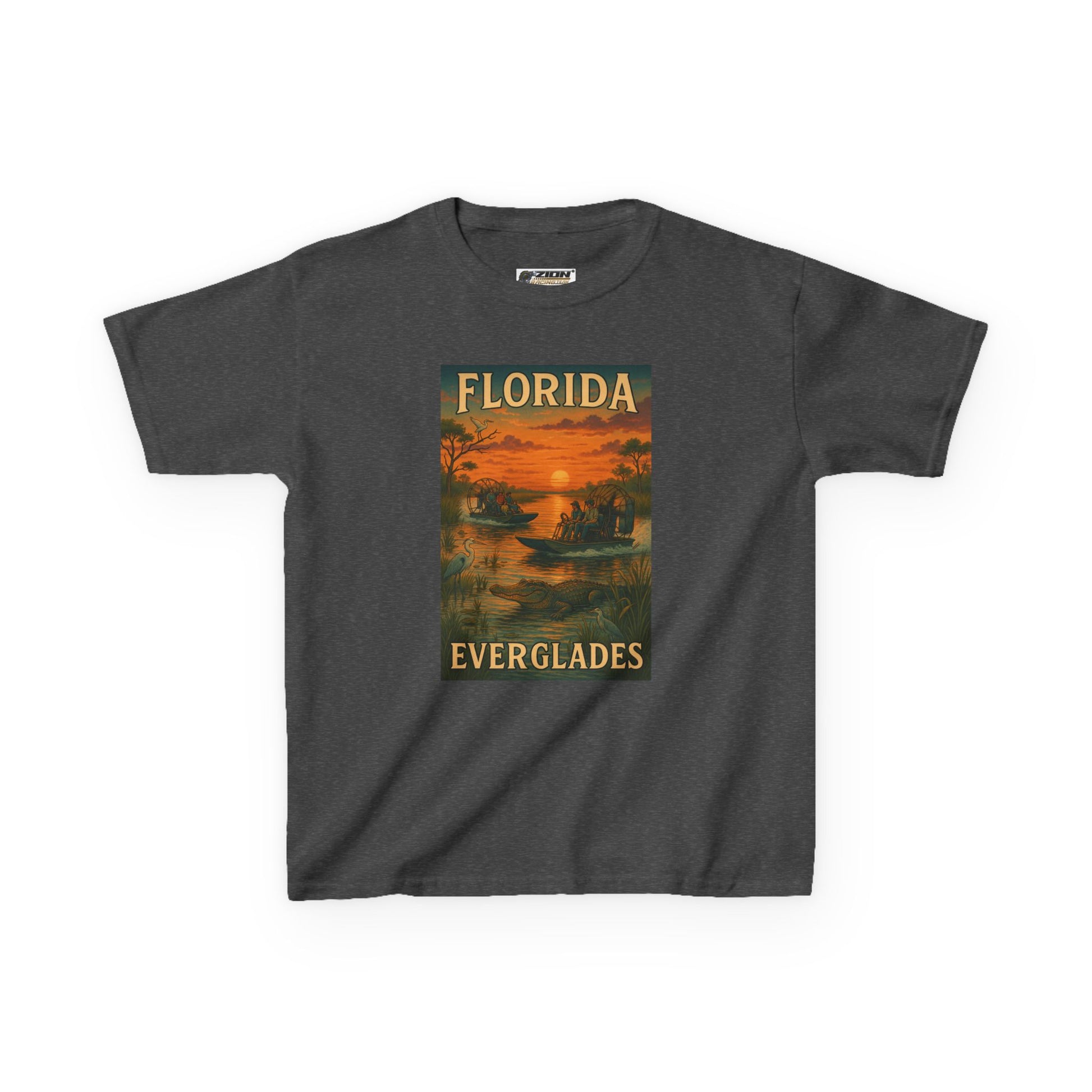 Florida Everglades Kids Tee, Fun Kids Shirt, Summer T-Shirt, Cute Florida Apparel, Kids Gifts for Outdoor Adventures