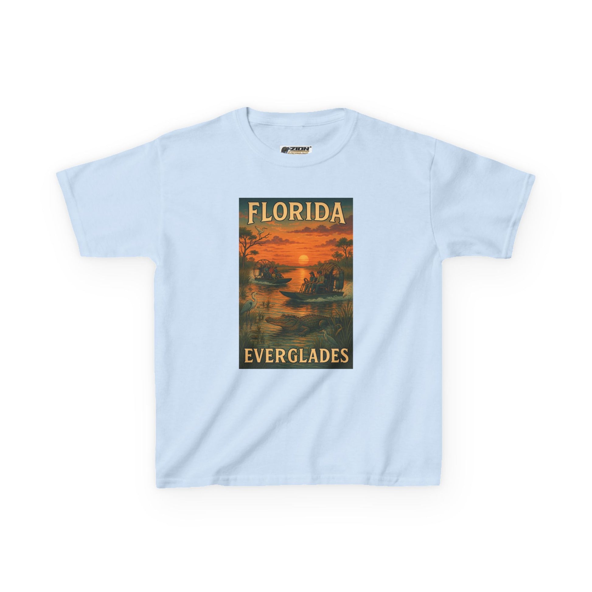 Florida Everglades Kids Tee, Fun Kids Shirt, Summer T-Shirt, Cute Florida Apparel, Kids Gifts for Outdoor Adventures