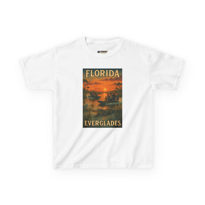 Florida Everglades Kids Tee, Fun Kids Shirt, Summer T-Shirt, Cute Florida Apparel, Kids Gifts for Outdoor Adventures